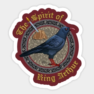 The Spirit of King Arthur Sticker